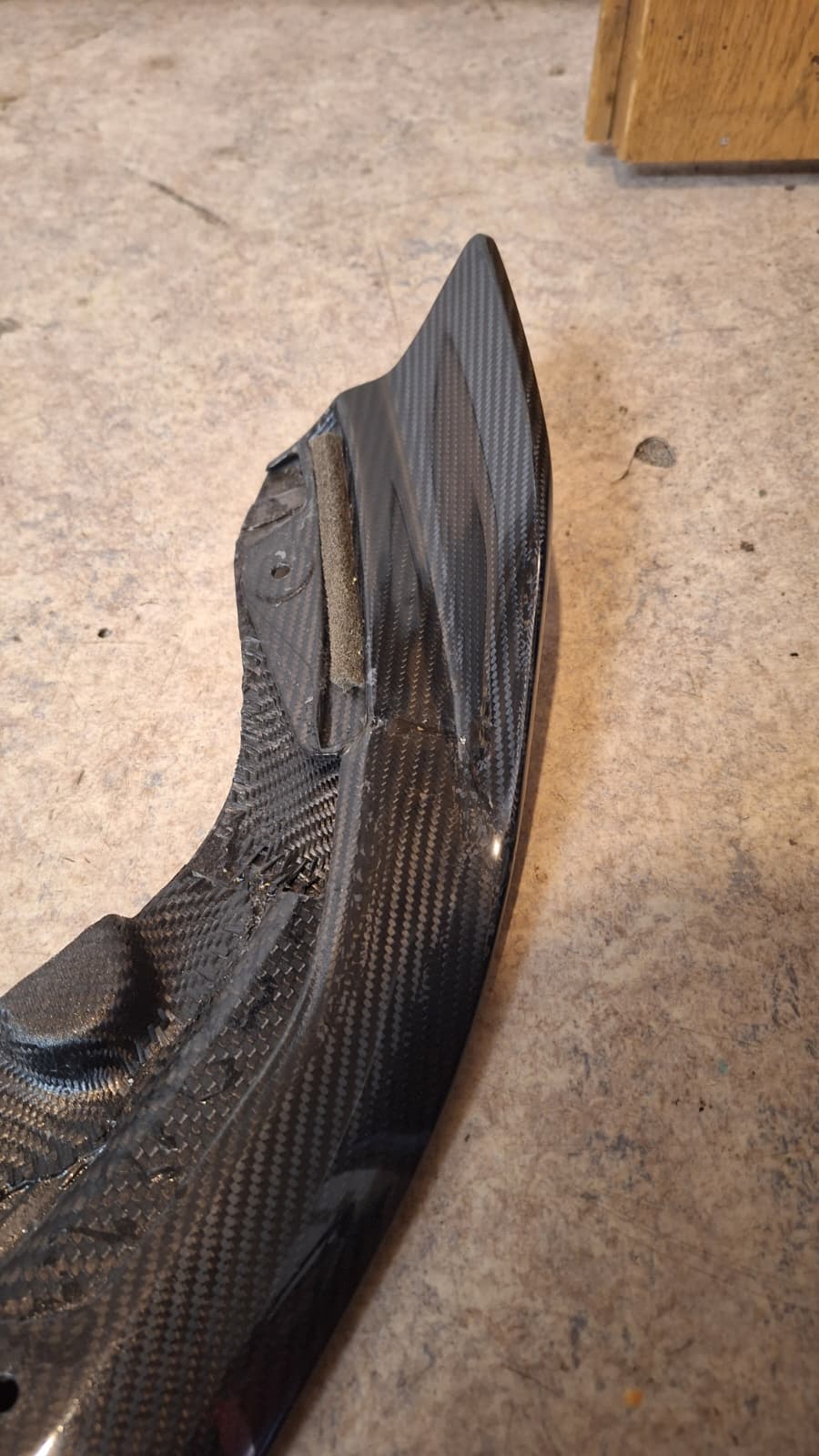 Carbon aero component