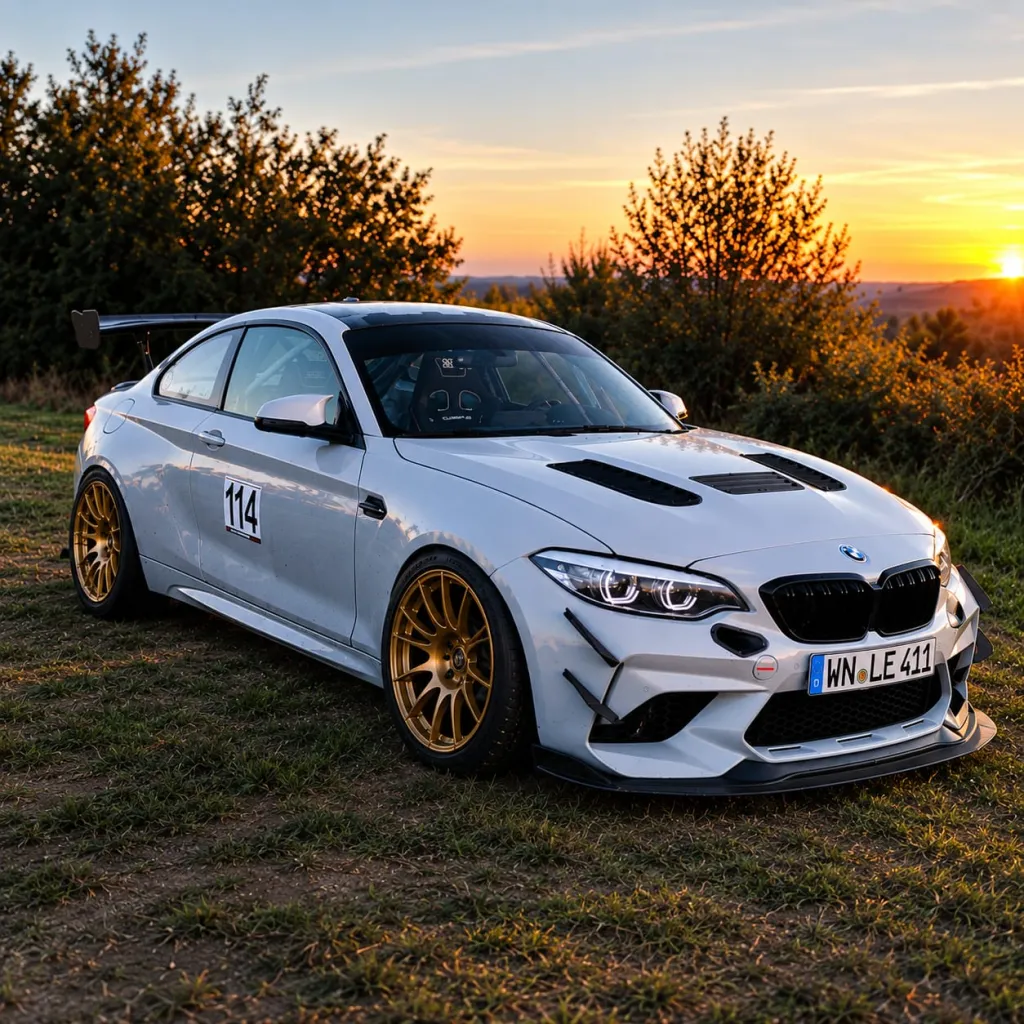 LF Customs BMW F87 track project